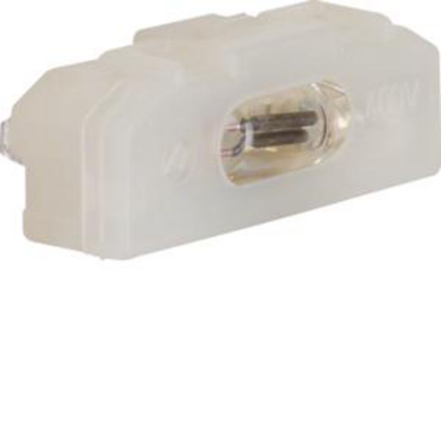 Glimlampelement v 3-polige Uitschakelaar 400 V 05 mA