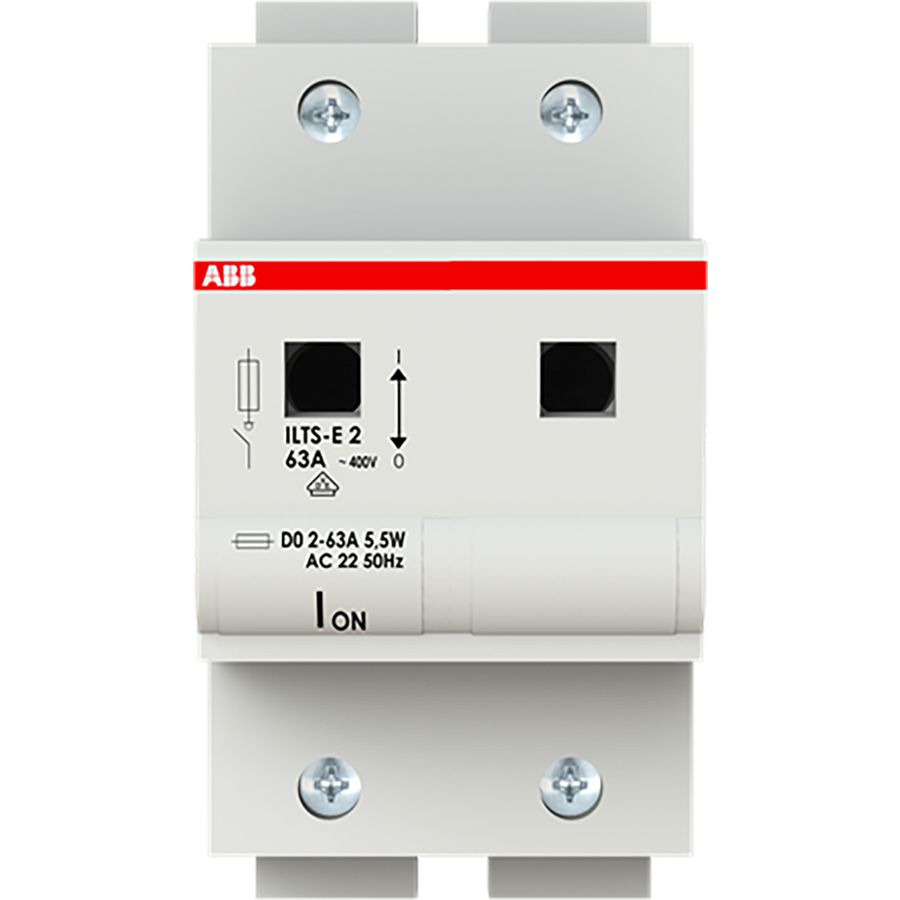 Zekering-lastschakelaar D0 2CDE102001R1901