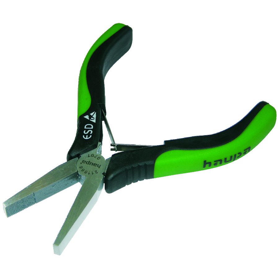 Elektronica ESD platbuigtang 130mm 211866