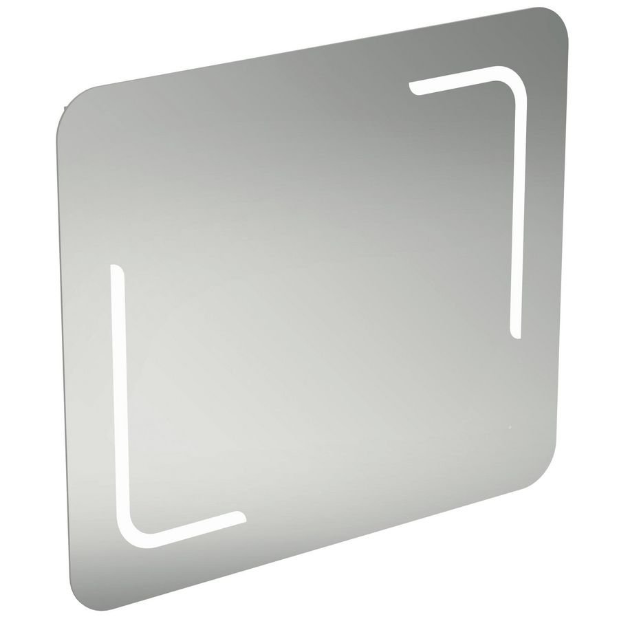 Spiegel 800x700mm verlich. direct voor bov.+onder+anticond.
