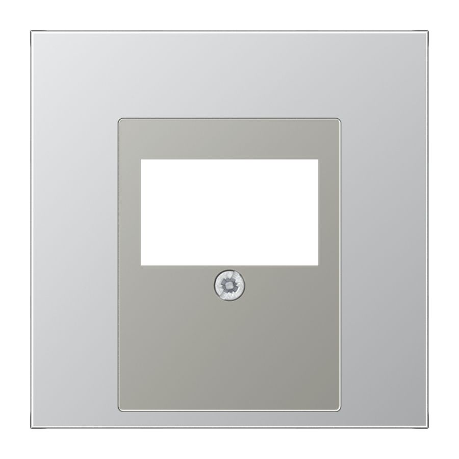 Afdekking alu. voor speaker aansl. LS