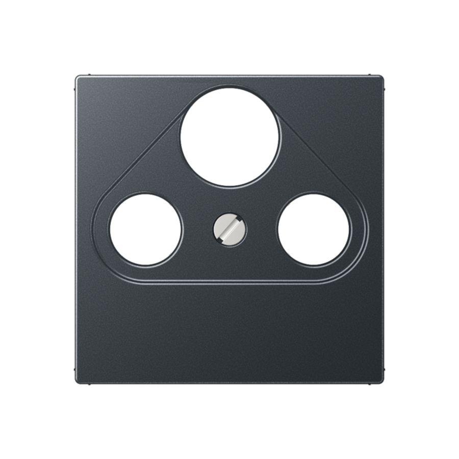 Afdekking A500 antraciet slagv.v.SAT-TV