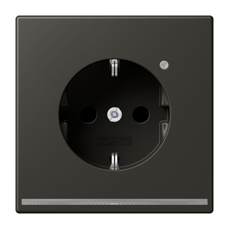 Wandcontactdoos R/A met LED l.sensor S+ LC4320R