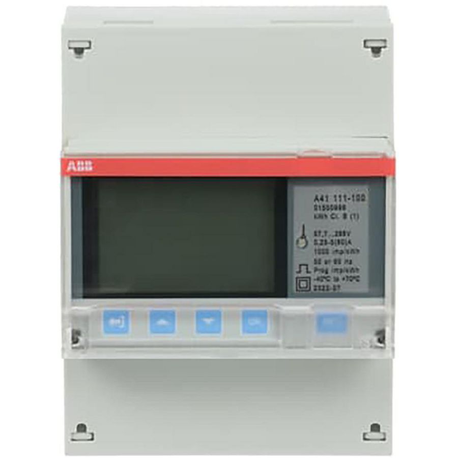 Elektriciteitsmeter 1 fase direct 80A klasse B