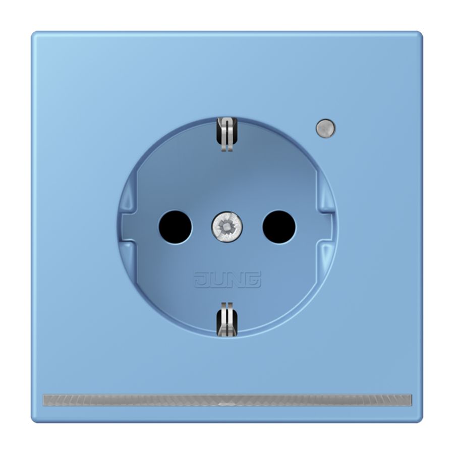 Wandcontactdoos R/A met LED l.sensor S+ LC4320N