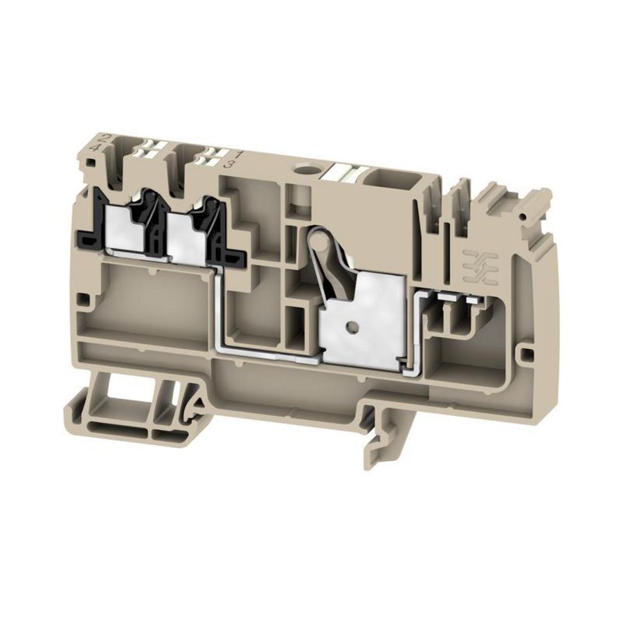 Doorvoer klem p.d.beige 10mm² 57A 800 2712970000 VVE=20