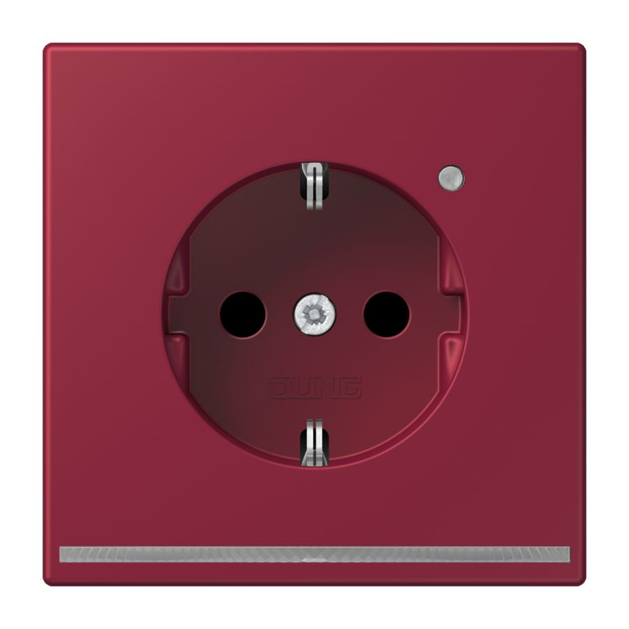 Wandcontactdoos R/A met LED l.sensor S+ LC4320M