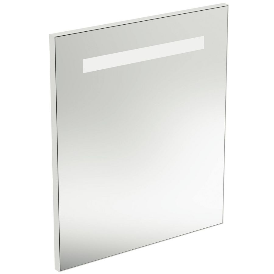 Strada II spiegel 600x700mm met verlichting boven+anticondens