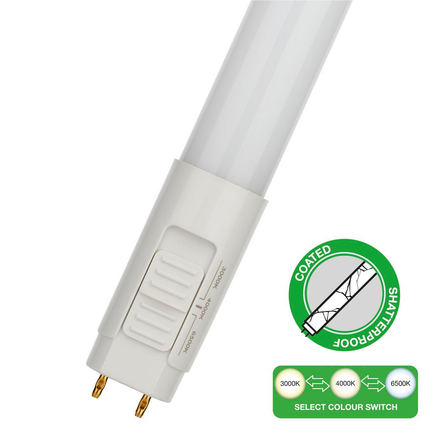 LED-lamp T8 Shatterproof Switch 1500 22W 58W 2420lm 830-865