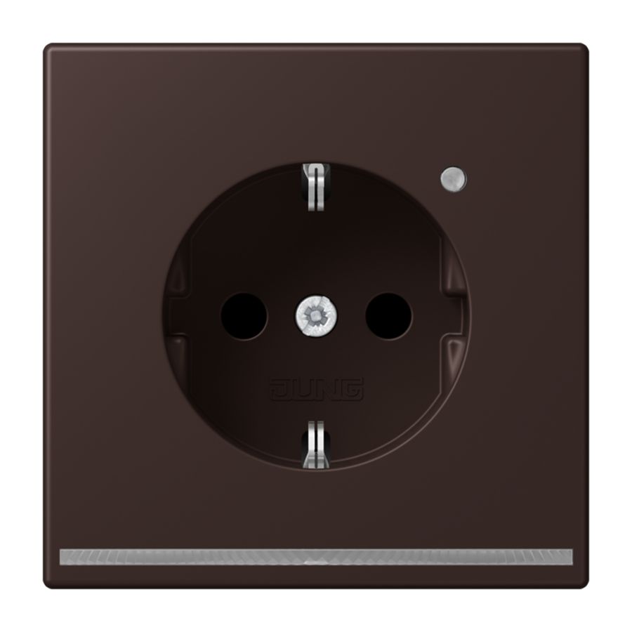 Wandcontactdoos R/A met LED l.sensor S+ LC4320J