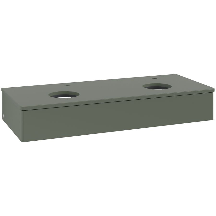 Wastafelonderkast Antao 1200x190x500mm L.Green Matt Lacquer K13050HL
