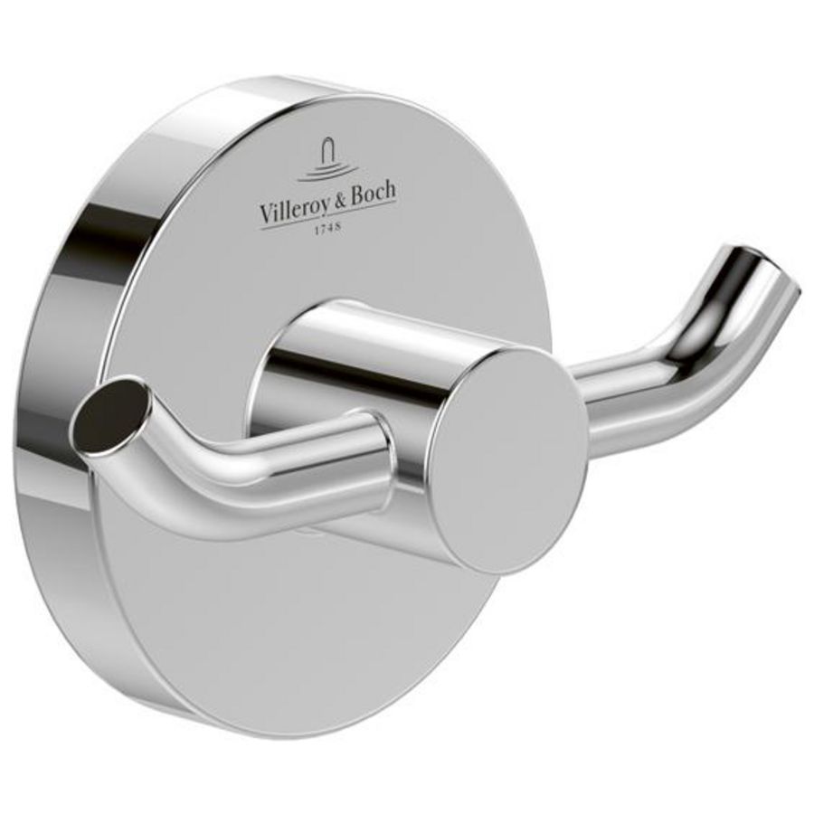 Dubbele handdoekhaak  Elements - Tender Chrome