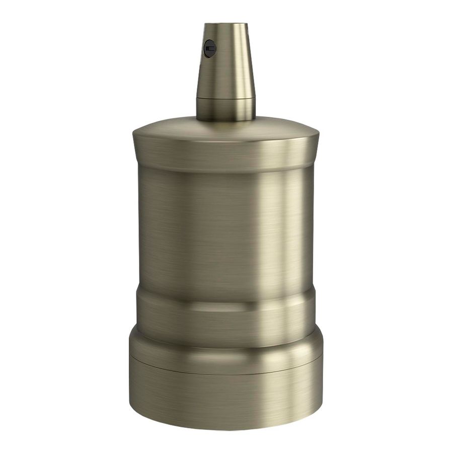 Lamphouder E27 Alu Satin brons 47x72mm