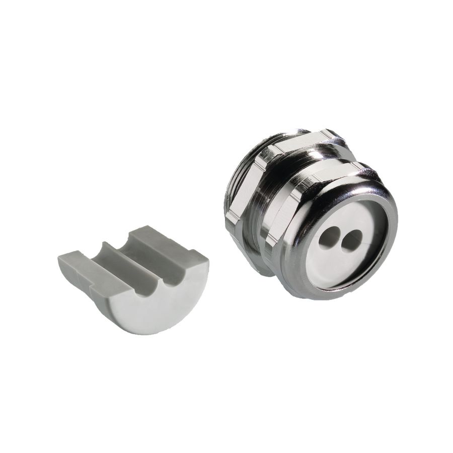 Kabelwartel messing vernikkeld PG29 drl 1x8mm