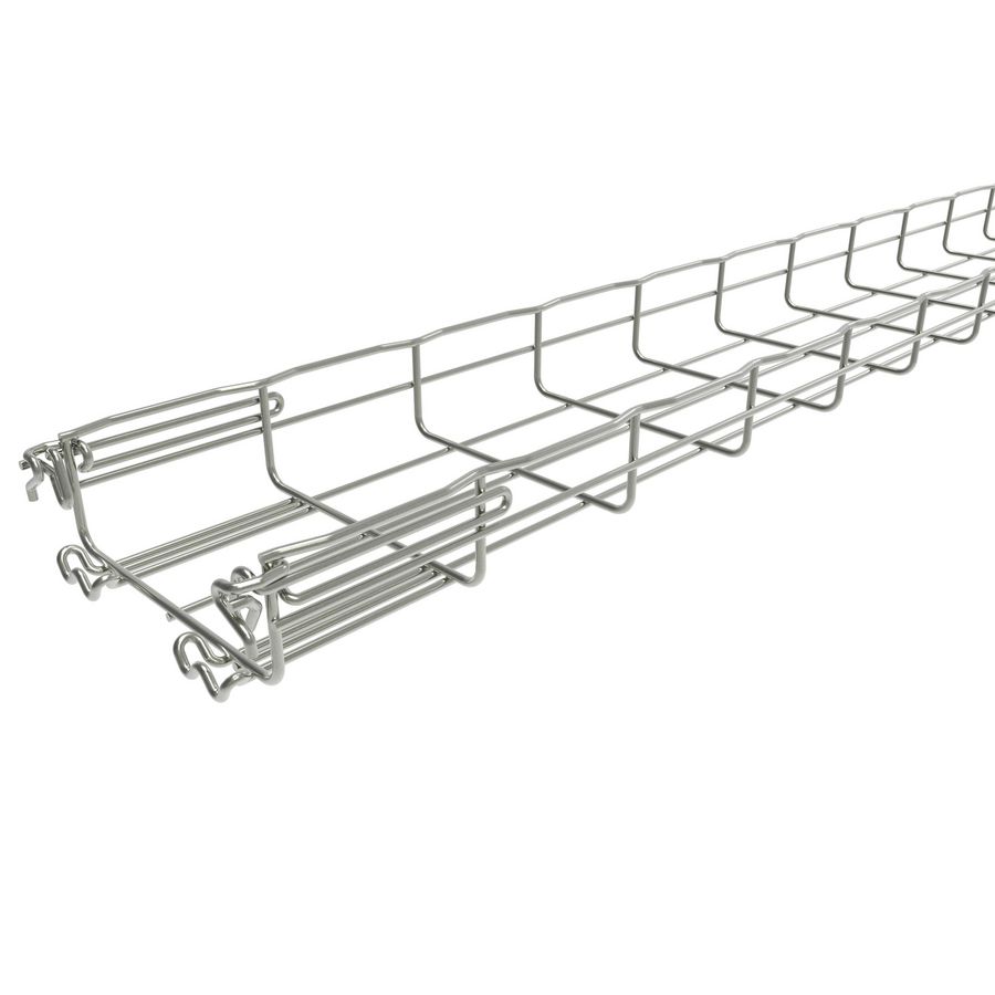 Lengte a 3m. Draadgoot Fasclic + 54/150 RVS 304L