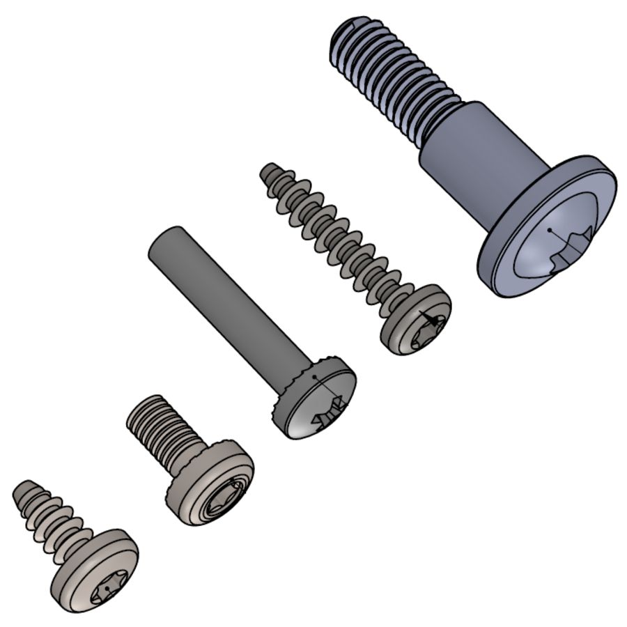 Schroevenset CA Flex