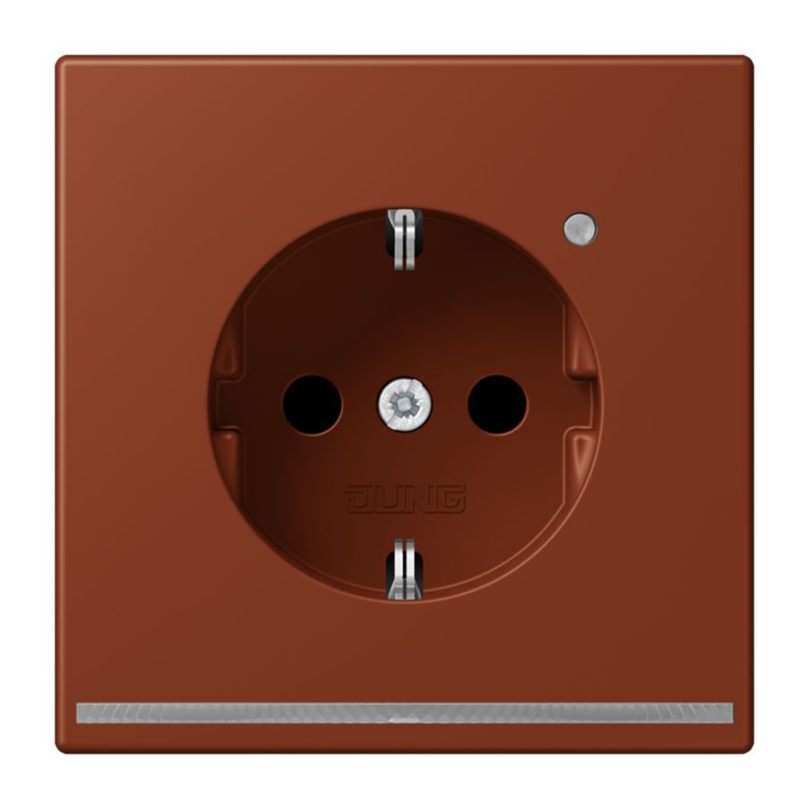 Wandcontactdoos R/A met LED l.sensor S+ LC4320D