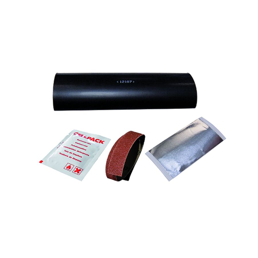 Krimpbuis-set dikw. krimpverh. 3 : 1 - SRBK /25-7/170/zwart