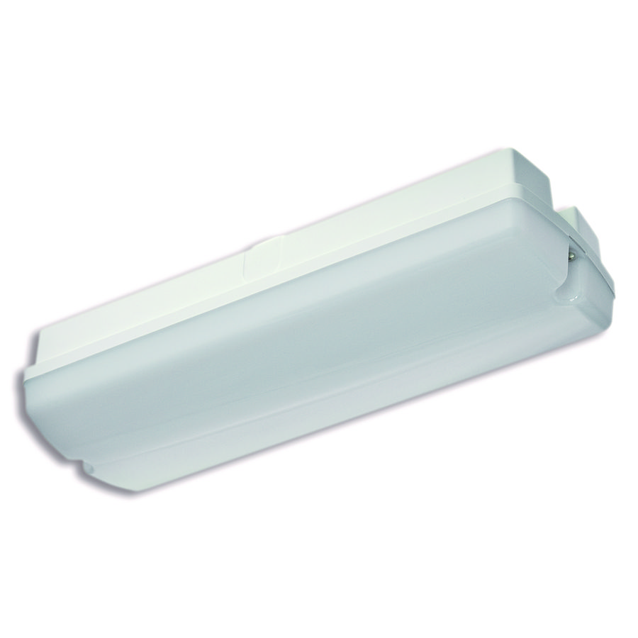 Opbouwgarnituur TEC LED N/N 840 4W kap opaal PT IP65 behuizing wit excl. pictogram