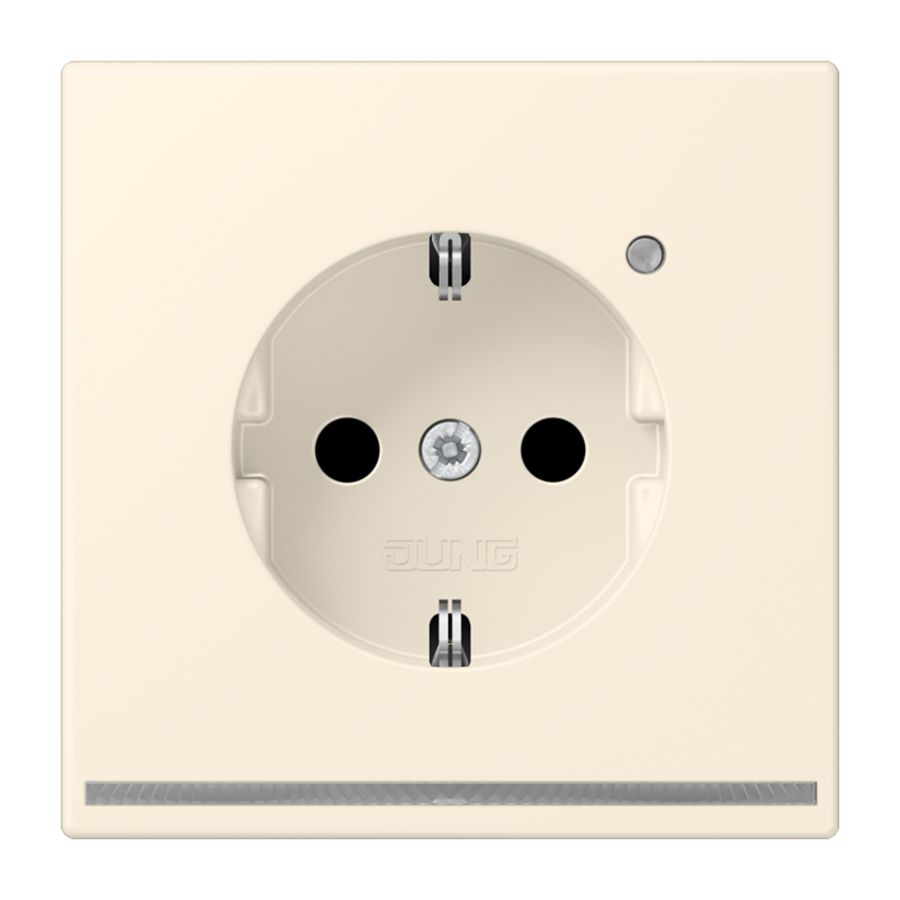 Wandcontactdoos R/A met LED l.sensor S+ LC4320B