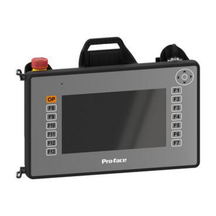 Aanraakpaneel Proface GPH6000 7 inch analoog resistief scher