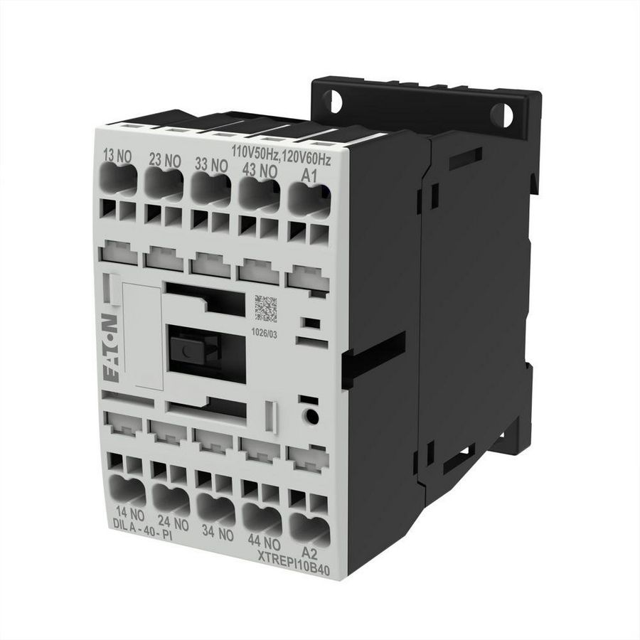 Hulprelais DILA-40(110V50HZ,120V60HZ) 4m 0v Push-in