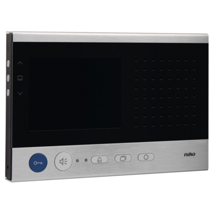 Luxueuze/compacte handsfree videobinnenpost kleurenscherm