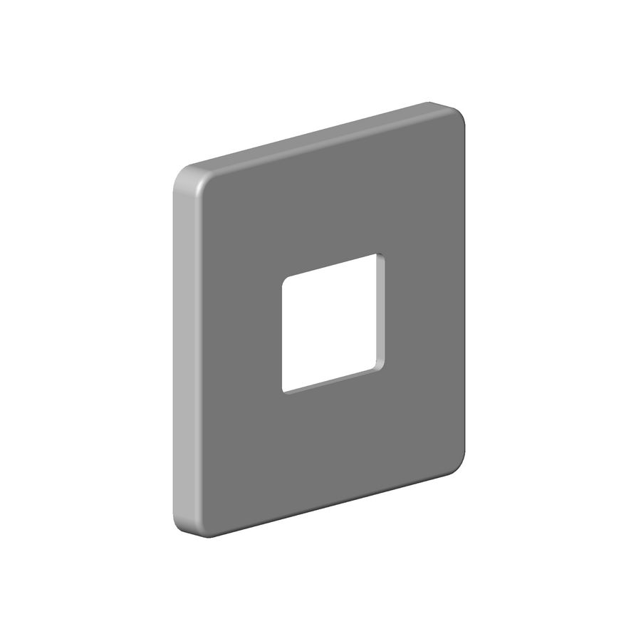 Rozet 131X12,5X131mm-BG