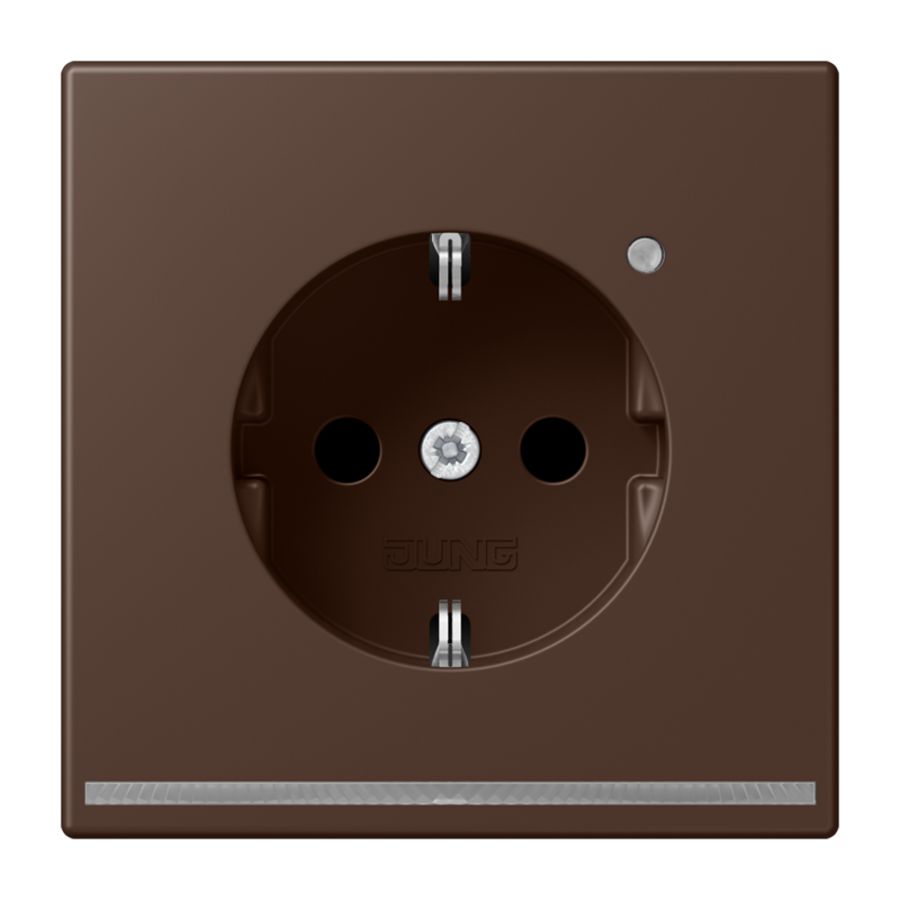 Wandcontactdoos R/A met LED l.sensor S+ LC32130