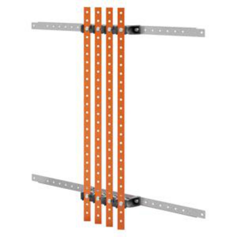 TWEE STUKS BUSBARHOUDERS-VOOR VLAKKE BUSBARS 20x5-30x5-2