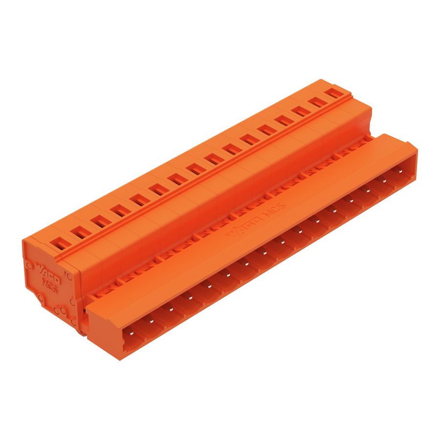 1-draads male steker 2,5mm² oranje 231-646/018-000 VVE=25