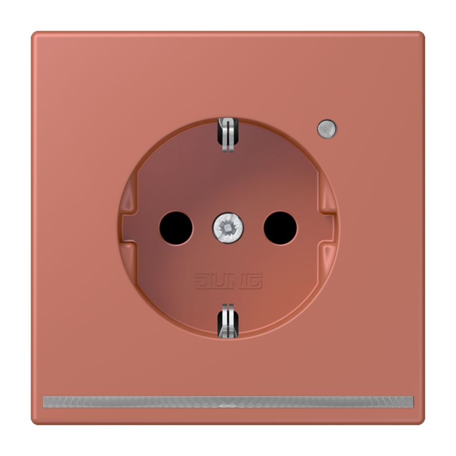 Wandcontactdoos R/A met LED l.sensor S+ LC32121