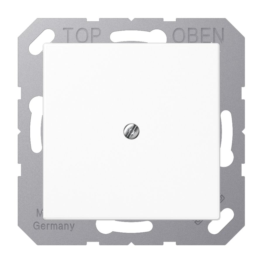 Afdekking A500 a,wit slagv.v.kabelinvoer