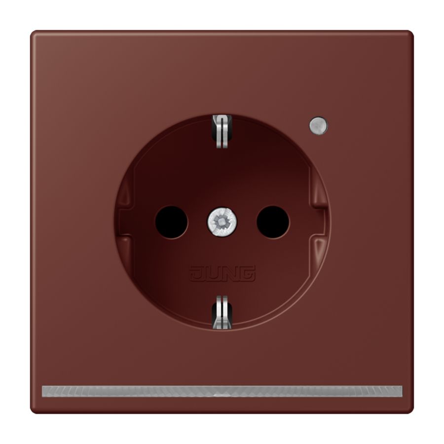 Wandcontactdoos R/A met LED l.sensor S+ LC32120