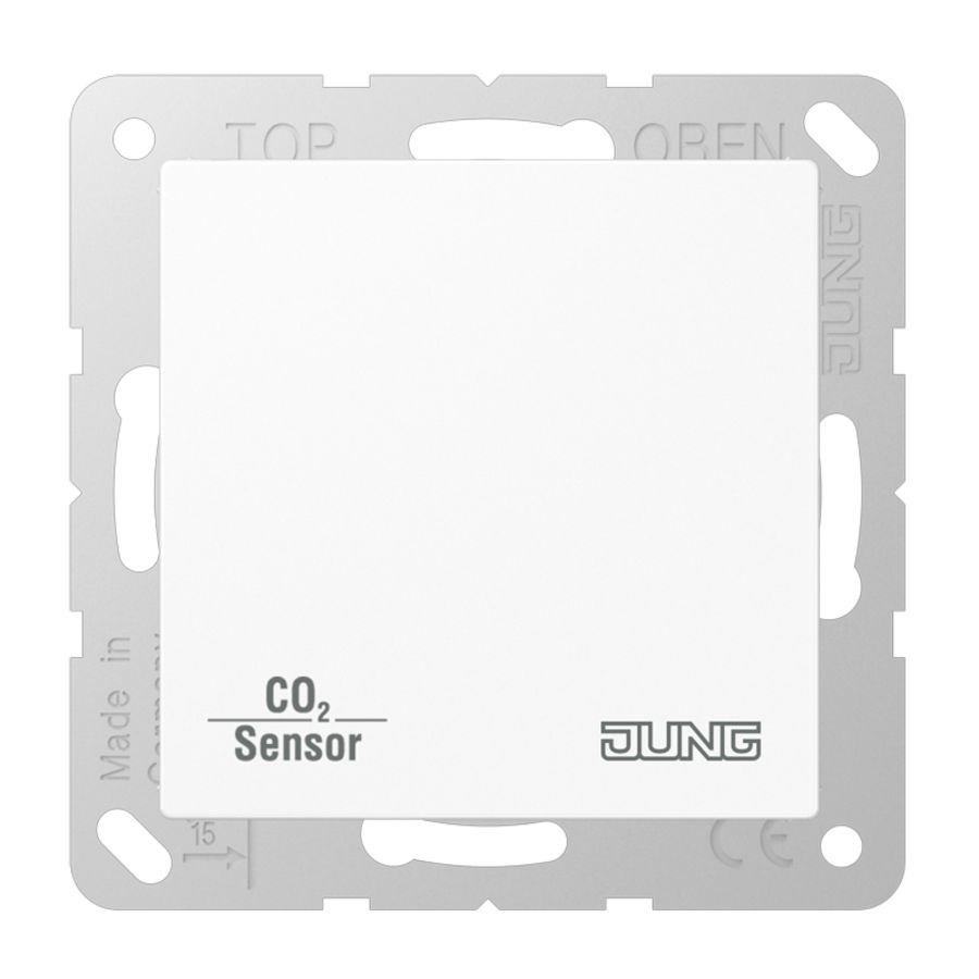 Sensor A/AS slagvoudig Alpin wit KNX CO2