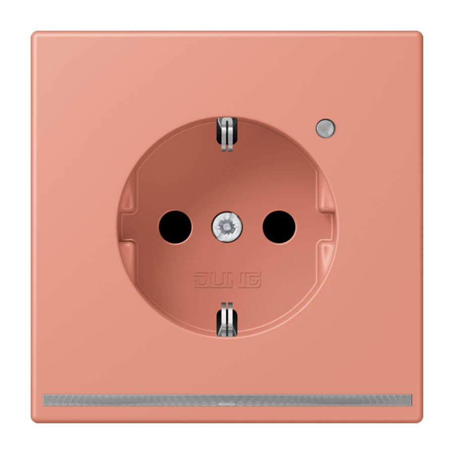 Wandcontactdoos R/A met LED l.sensor S+ LC32111