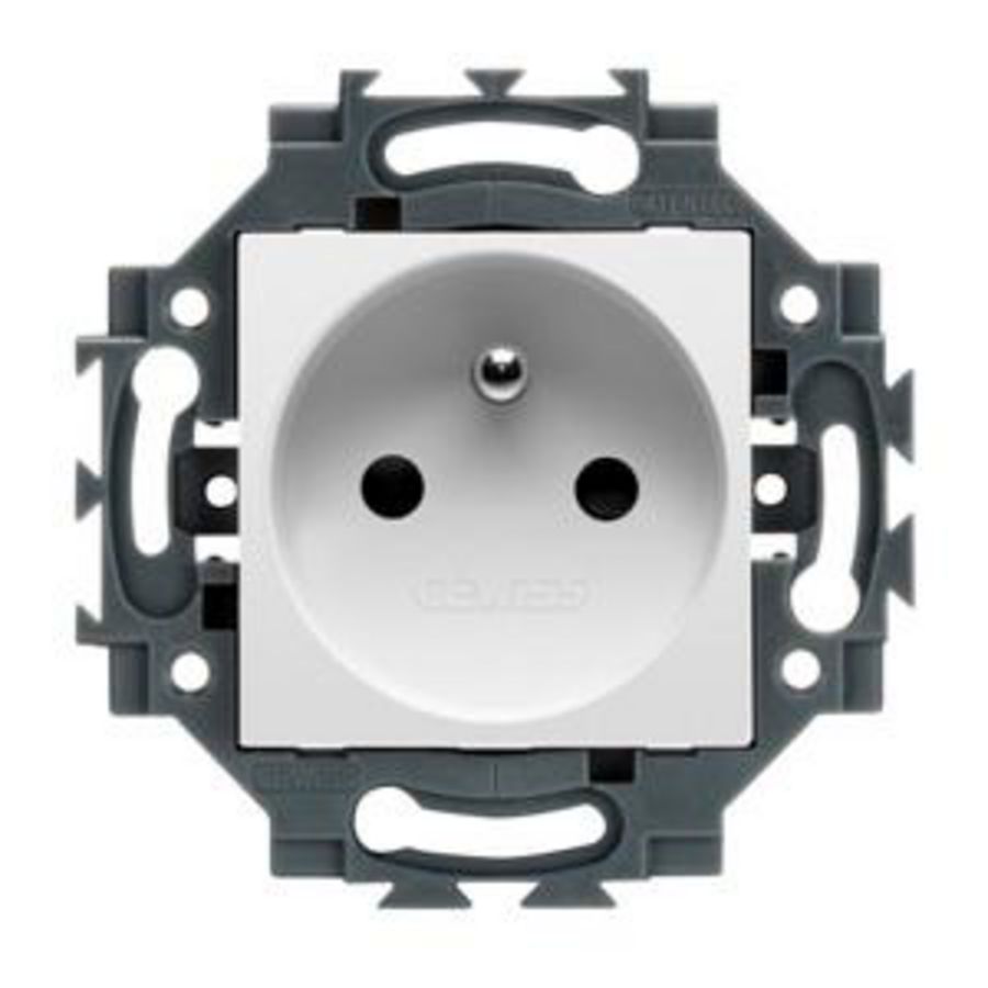 BASE ENCHUFE FRA.16A 2P+T BLANCA