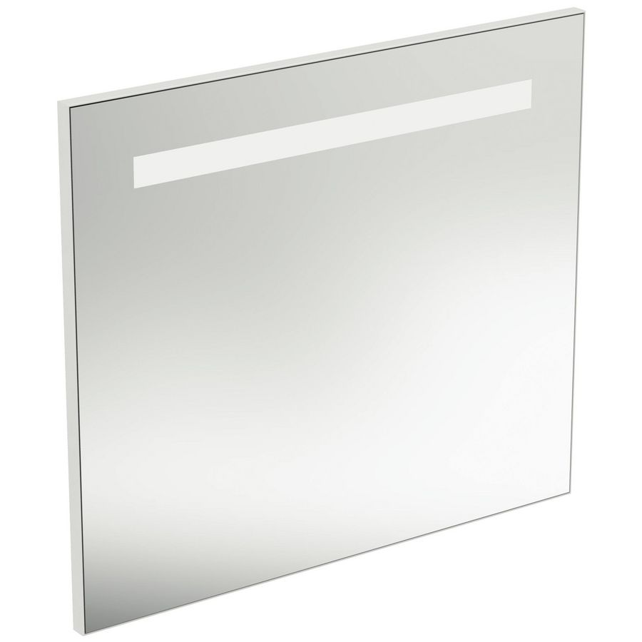 Strada II spiegel 800x700mm met verlichting boven + anticondens