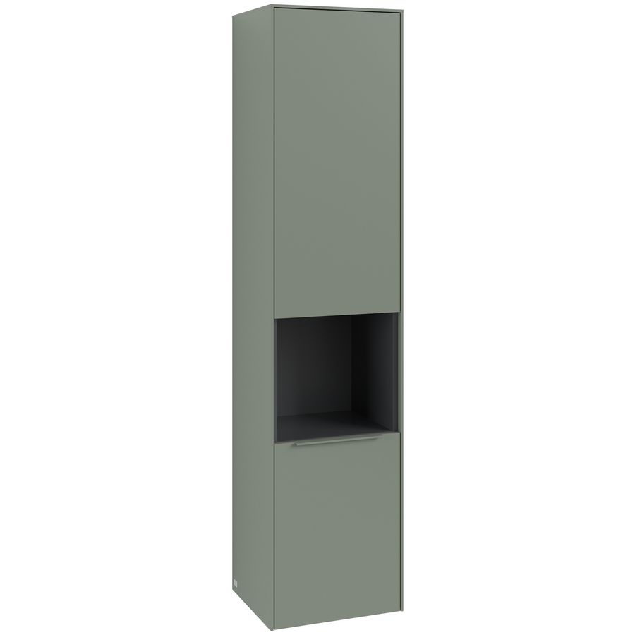 Hoge kast SUBWAY 3.0 400x1710x362mm Soft Green C58902AF greep monochroom