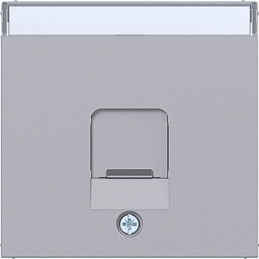 Centraalplaat KeyStone 1-v stofbescherming tekstveld A.x/C.x