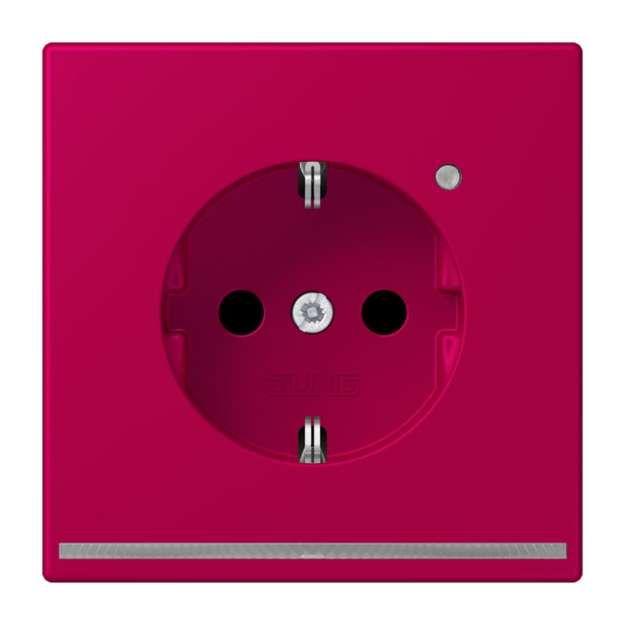 Wandcontactdoos R/A met LED l.sensor S+ LC32101