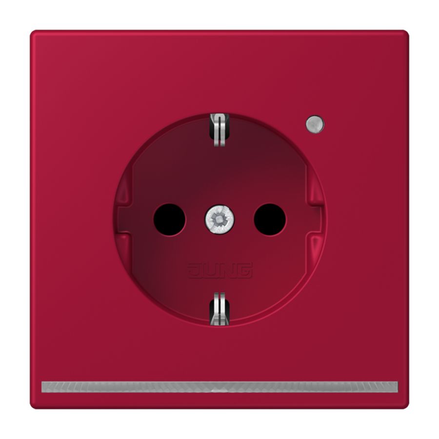 Wandcontactdoos R/A met LED l.sensor S+ LC32100