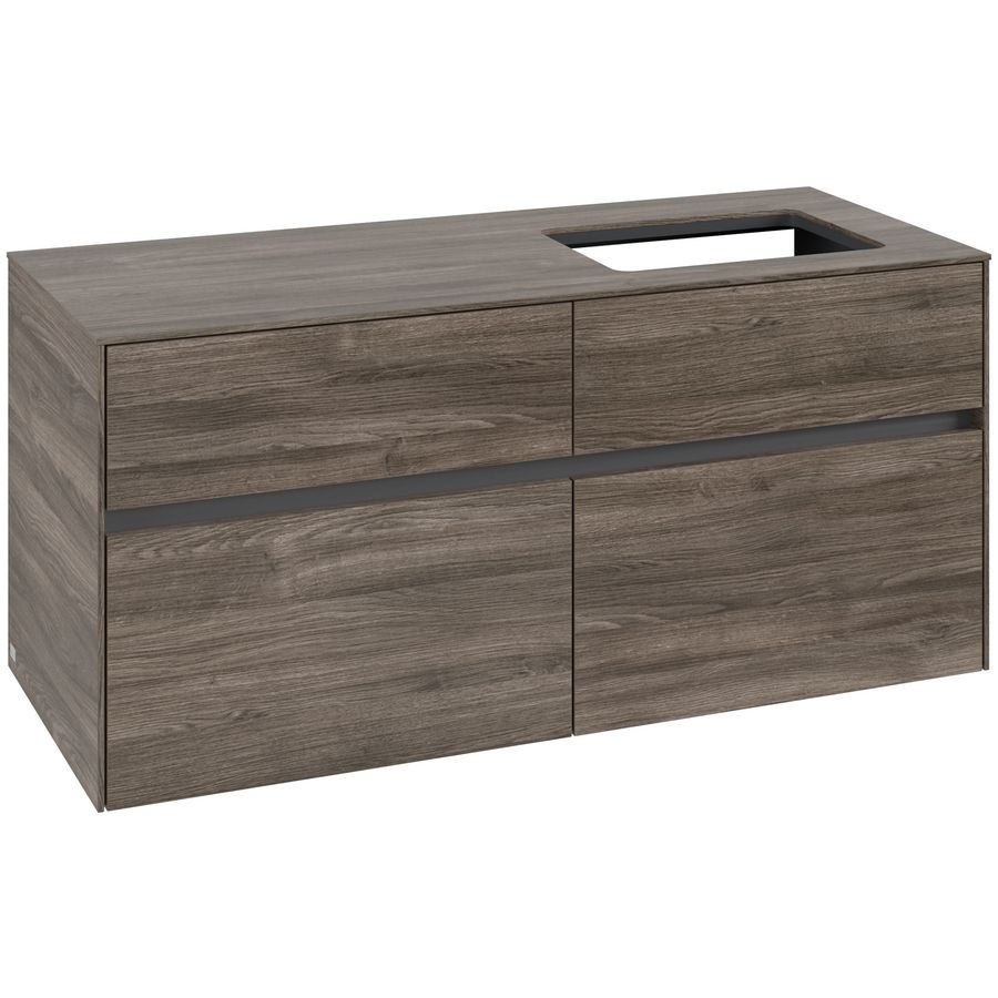 Wastafelonderkast Collaro 1200x548x500mm Sto.Oak C11400RK
