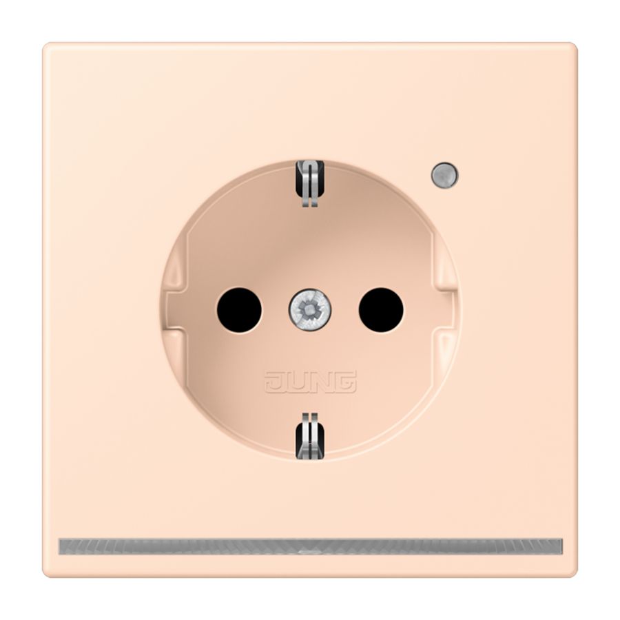 Wandcontactdoos R/A met LED l.sensor S+ LC32091