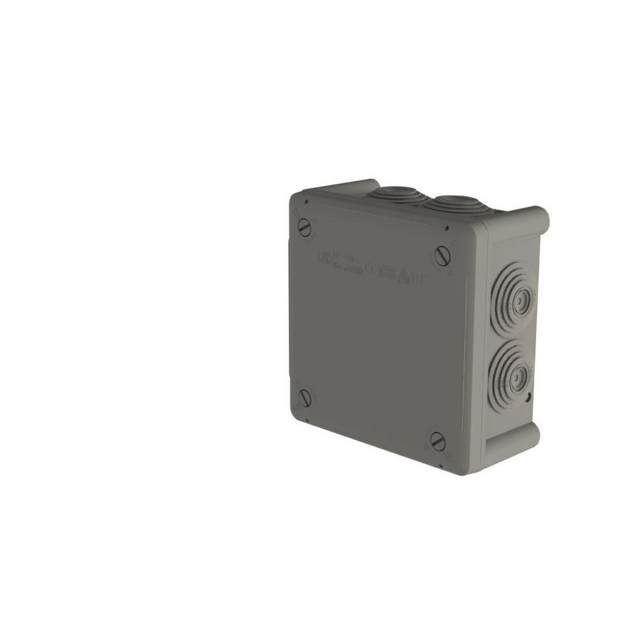 Kabeldoos 102x102x56mm 7xM25 IP66 J100B