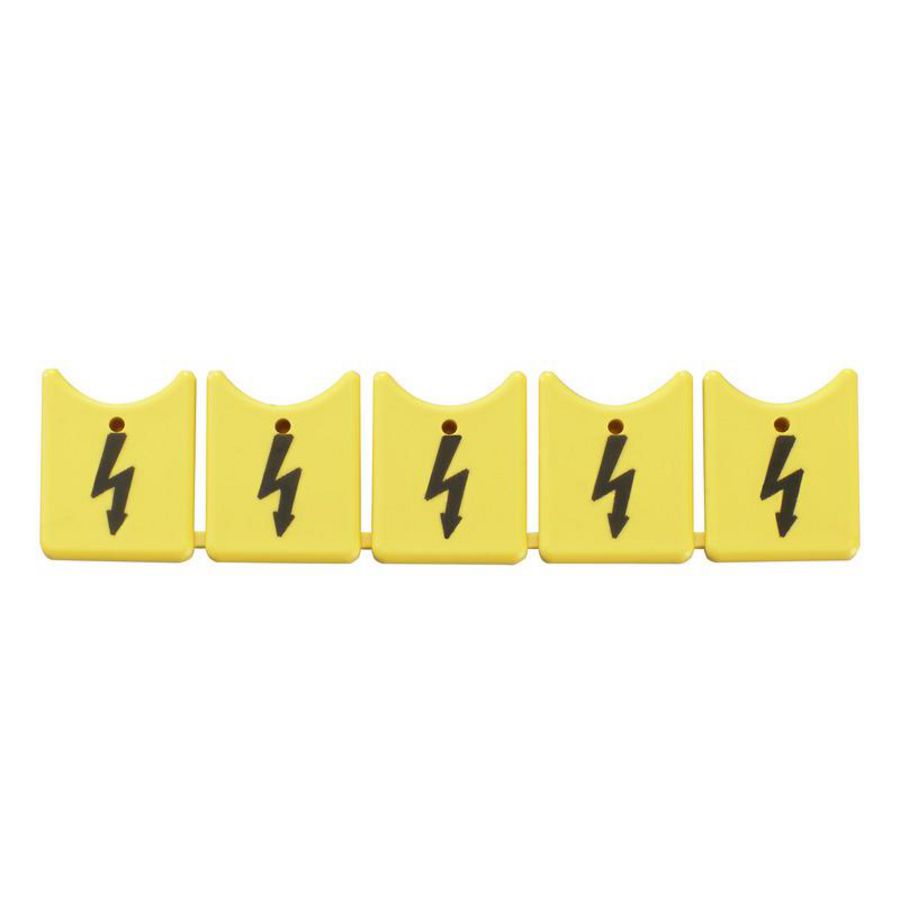 Afsluit- eindplaatgeel Wemid h:79mm b:18.74mm d: VVE=20