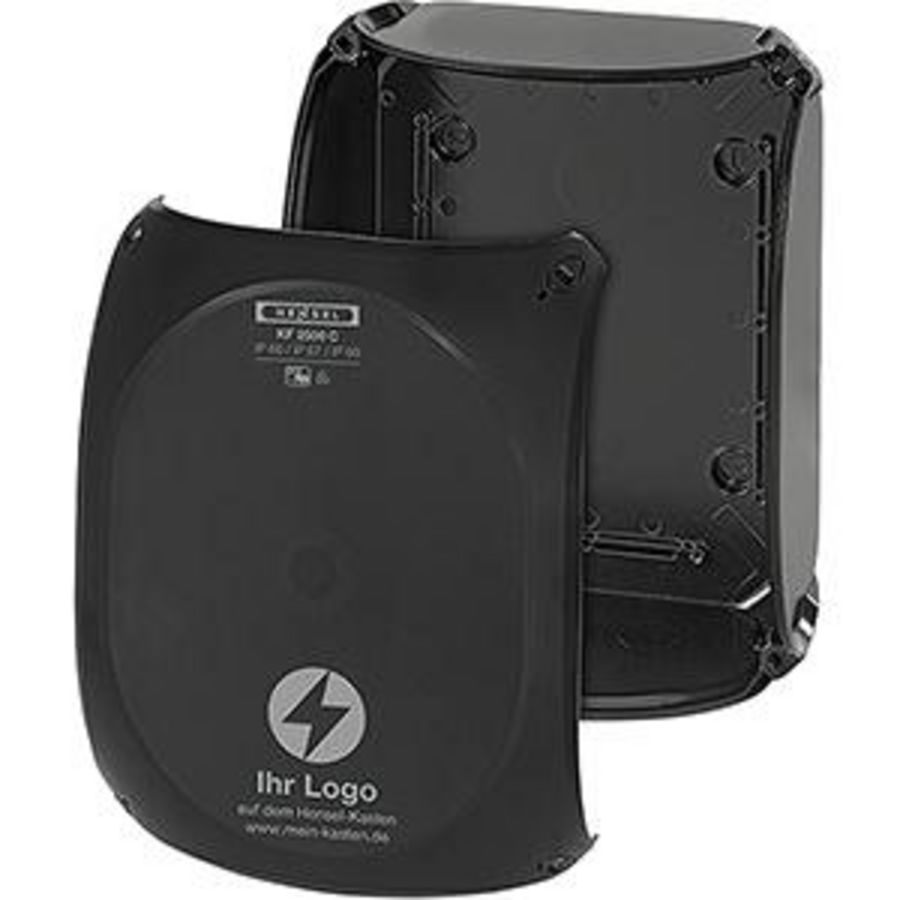 Kabeld. IP66/67/69 BM6 Zonder klem Wand glad Zwart VVE=100