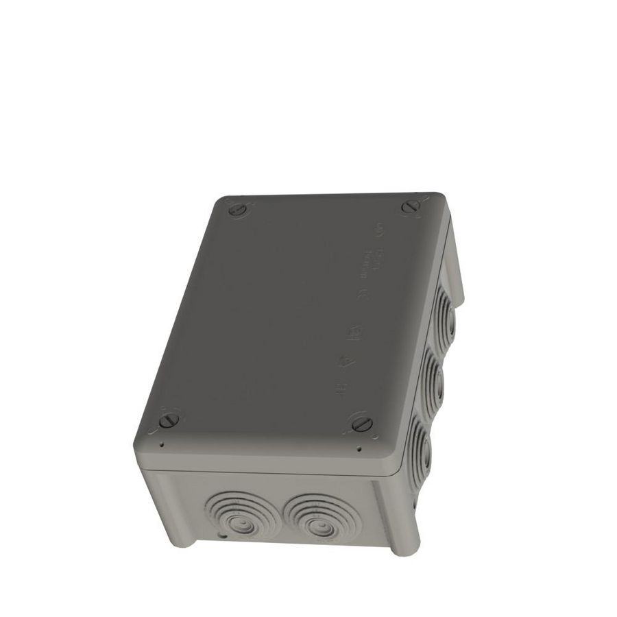 Kabeldoos 166x116x70mm 10xM25 IP66 J160B