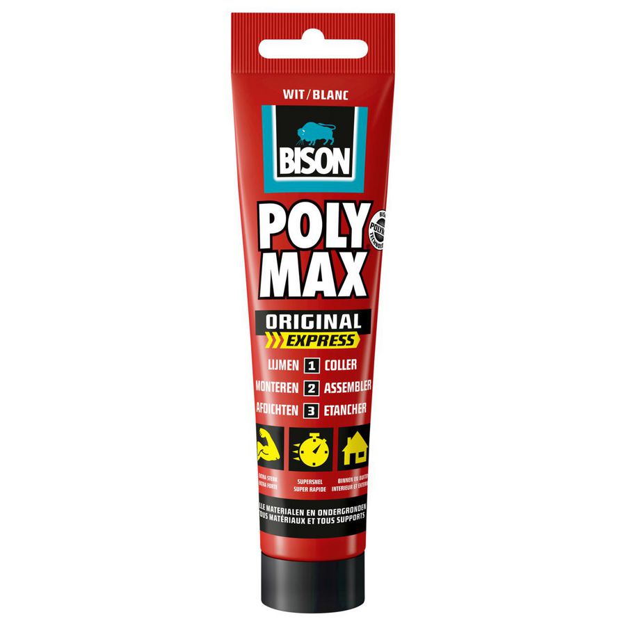 Montagelijm Polymax express 165g VVE=6