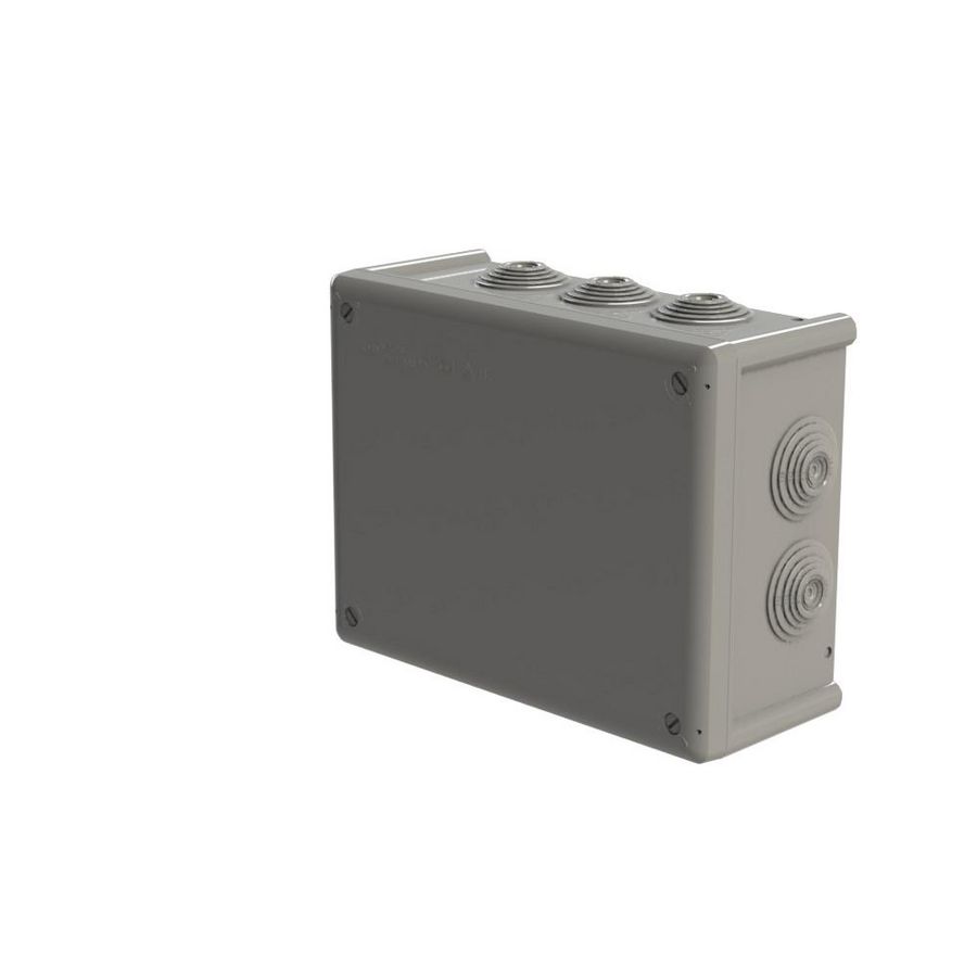 Kabeldoos 216x166x90mm 10xM32 IP66 J200B